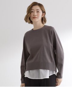 grove / グローブ キャミソール・チューブトップ | 裾切替レイヤードタンク