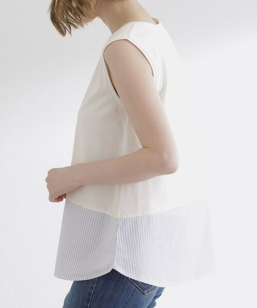 grove / グローブ キャミソール・チューブトップ | 裾切替レイヤードタンク | 詳細14