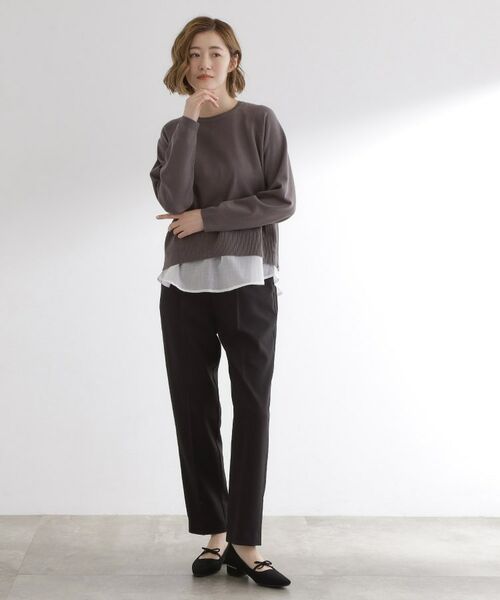 grove / グローブ キャミソール・チューブトップ | 裾切替レイヤードタンク | 詳細3