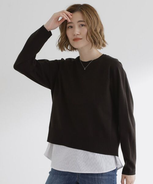 grove / グローブ キャミソール・チューブトップ | 裾切替レイヤードタンク | 詳細5