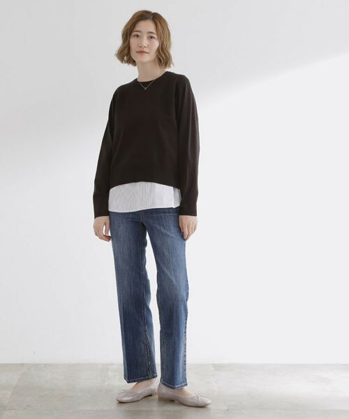 grove / グローブ キャミソール・チューブトップ | 裾切替レイヤードタンク | 詳細6