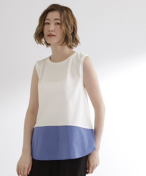 grove / グローブ キャミソール・チューブトップ | 裾切替レイヤードタンク | 詳細9