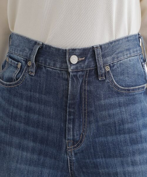 grove / グローブ デニムパンツ | 【美シルエット/選べる着丈】大人のためのソフトフレアーデニム | 詳細16