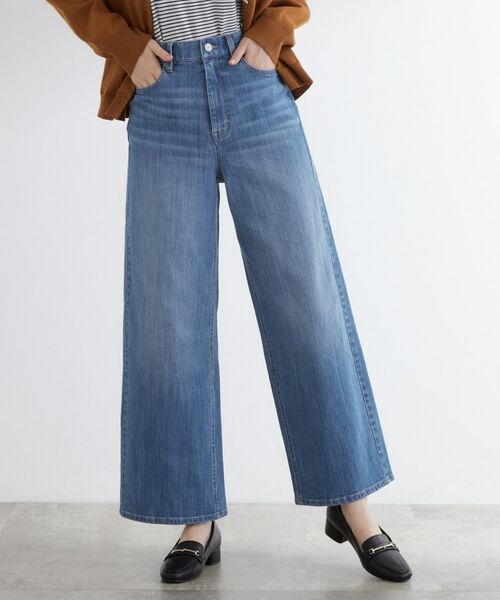 grove / グローブ デニムパンツ | 【美シルエット/選べる着丈】大人のためのバギーデニム | 詳細1