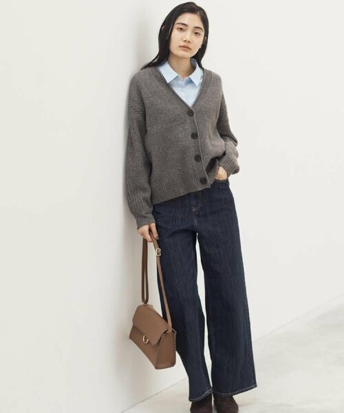 grove / グローブ デニムパンツ | 【美シルエット/選べる着丈】大人のためのバギーデニム | 詳細10