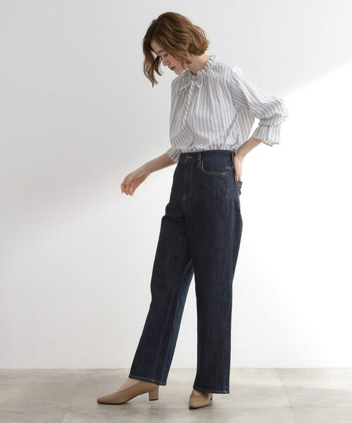 grove / グローブ デニムパンツ | 【美シルエット/選べる着丈】大人のためのバギーデニム | 詳細13