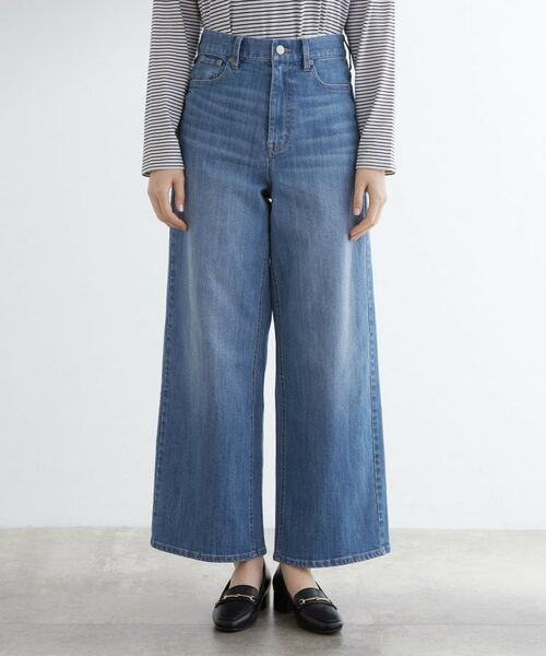 grove / グローブ デニムパンツ | 【美シルエット/選べる着丈】大人のためのバギーデニム | 詳細15