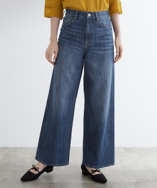 grove / グローブ デニムパンツ | 【美シルエット/選べる着丈】大人のためのバギーデニム | 詳細5