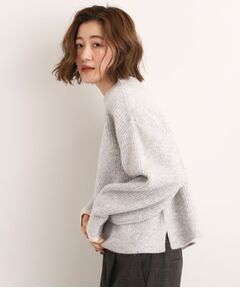 grove / グローブ ニット・セーター | 【洗える】ふんわりウール混ボトルネックニット