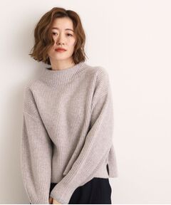 grove / グローブ ニット・セーター | 【洗える】ふんわりウール混ボトルネックニット