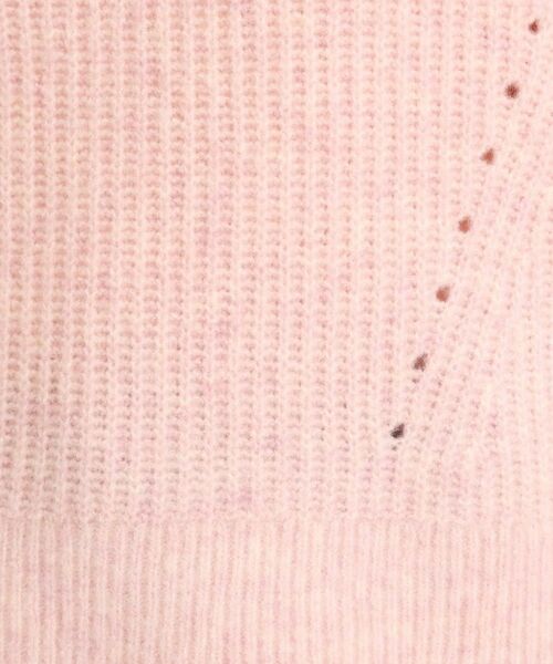 grove / グローブ ニット・セーター | 【洗える】ふんわりウール混ボトルネックニット | 詳細16