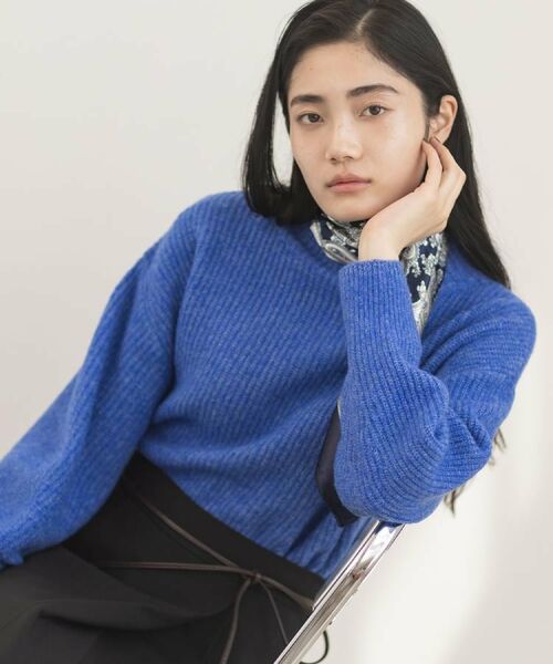 grove / グローブ ニット・セーター | 【洗える】ふんわりウール混ボトルネックニット | 詳細17