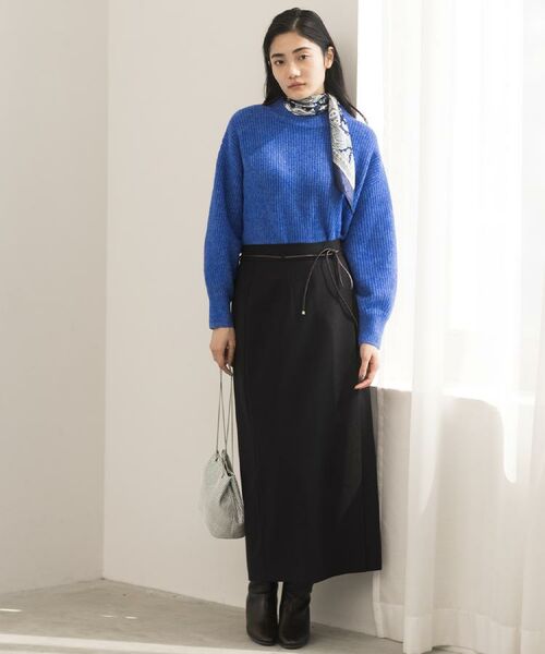 grove / グローブ ニット・セーター | 【洗える】ふんわりウール混ボトルネックニット | 詳細18