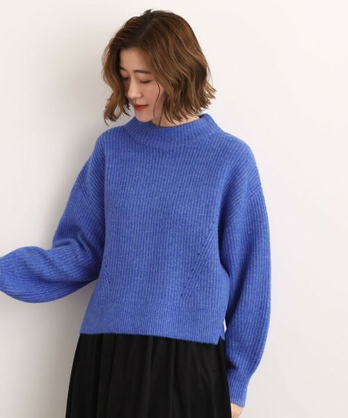 grove / グローブ ニット・セーター | 【洗える】ふんわりウール混ボトルネックニット | 詳細19