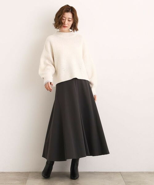 grove / グローブ ニット・セーター | 【洗える】ふんわりウール混ボトルネックニット | 詳細2