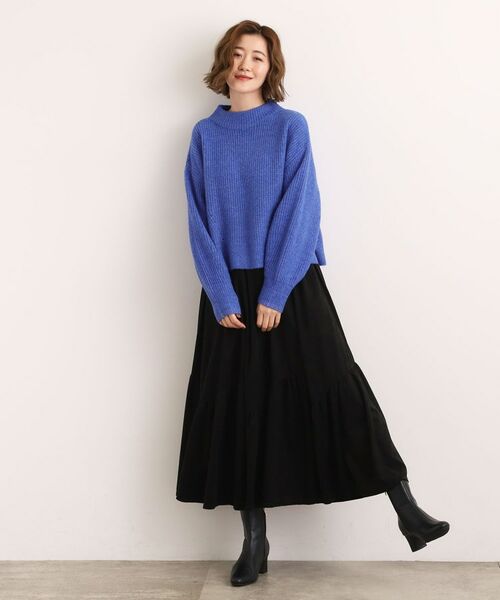 grove / グローブ ニット・セーター | 【洗える】ふんわりウール混ボトルネックニット | 詳細21