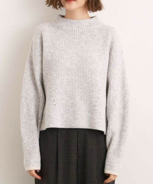 grove / グローブ ニット・セーター | 【洗える】ふんわりウール混ボトルネックニット | 詳細23