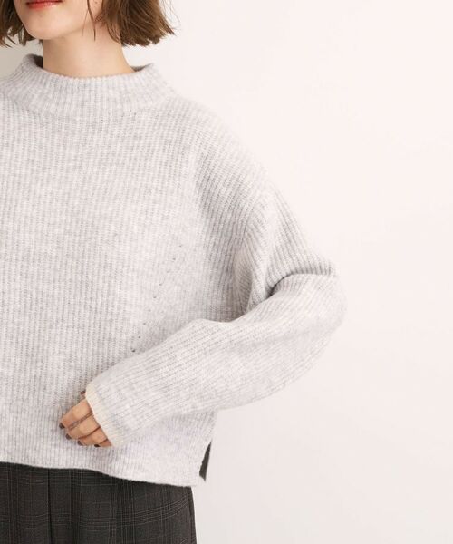 grove / グローブ ニット・セーター | 【洗える】ふんわりウール混ボトルネックニット | 詳細27