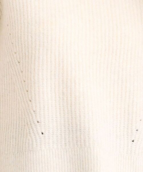 grove / グローブ ニット・セーター | 【洗える】ふんわりウール混ボトルネックニット | 詳細4
