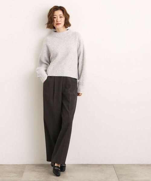 grove / グローブ ニット・セーター | 【洗える】ふんわりウール混ボトルネックニット | 詳細6