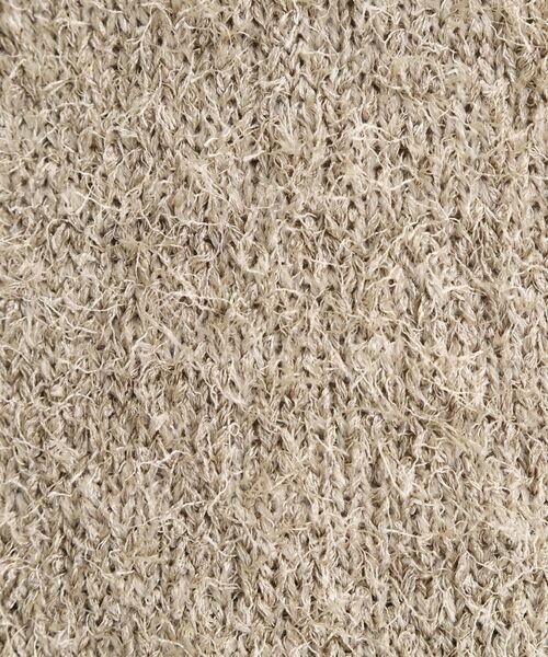 grove / グローブ ニット・セーター | ラメフェザーヤーン オープンカラーニット | 詳細11