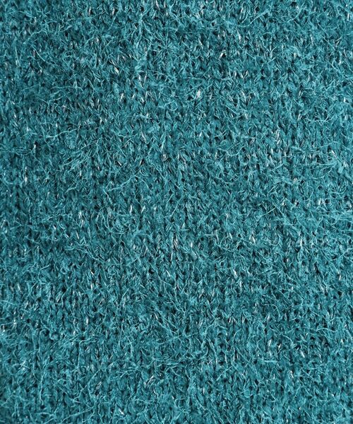 grove / グローブ ニット・セーター | ラメフェザーヤーン オープンカラーニット | 詳細17