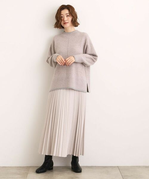 grove / グローブ ニット・セーター | 【洗える】ふんわりウール混オーバーサイズニット | 詳細10