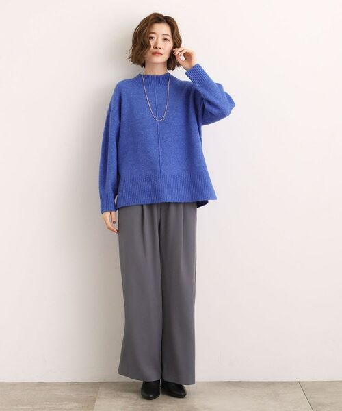 grove / グローブ ニット・セーター | 【洗える】ふんわりウール混オーバーサイズニット | 詳細18