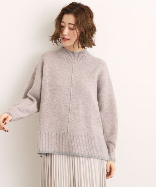 grove / グローブ ニット・セーター | 【洗える】ふんわりウール混オーバーサイズニット | 詳細9