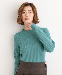 grove / グローブ ニット・セーター | 【石川梨華さん着用】ミニケーブルニット【毛玉軽減／洗える】