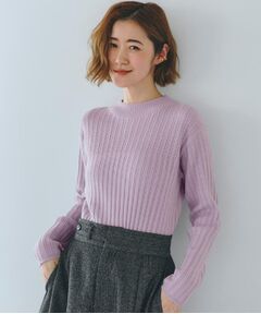grove / グローブ ニット・セーター | 【石川梨華さん着用】ミニケーブルニット【毛玉軽減／洗える】