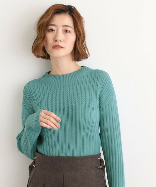 grove / グローブ ニット・セーター | 【石川梨華さん着用】ミニケーブルニット【毛玉軽減/洗える】 | 詳細16