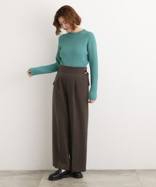 grove / グローブ ニット・セーター | 【石川梨華さん着用】ミニケーブルニット【毛玉軽減/洗える】 | 詳細18