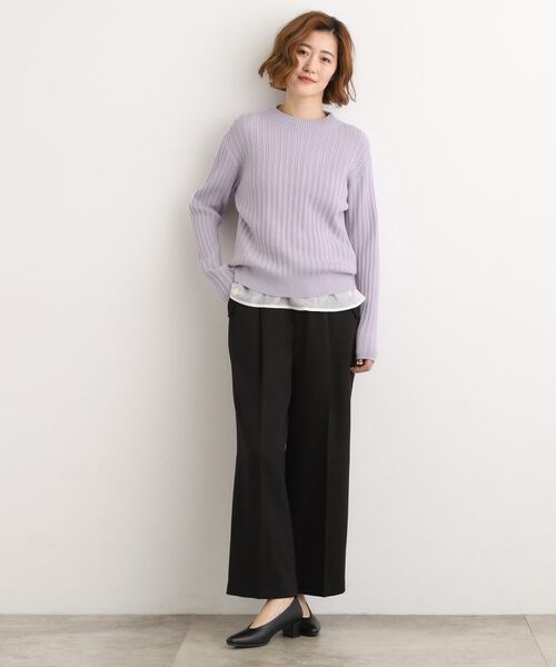 grove / グローブ ニット・セーター | 【石川梨華さん着用】ミニケーブルニット【毛玉軽減/洗える】 | 詳細24