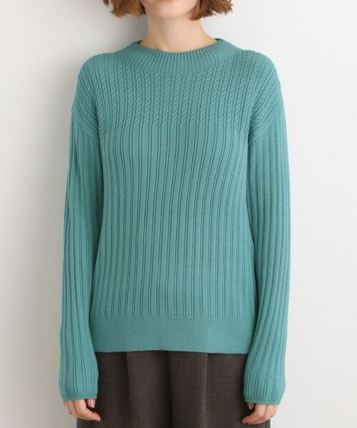 grove / グローブ ニット・セーター | 【石川梨華さん着用】ミニケーブルニット【毛玉軽減/洗える】 | 詳細26