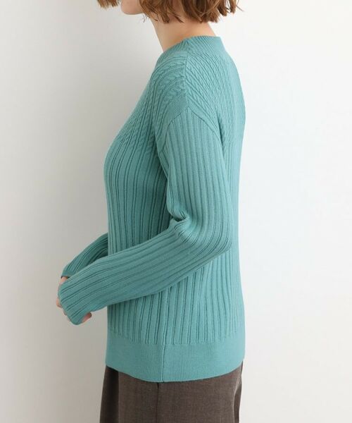 grove / グローブ ニット・セーター | 【石川梨華さん着用】ミニケーブルニット【毛玉軽減/洗える】 | 詳細27