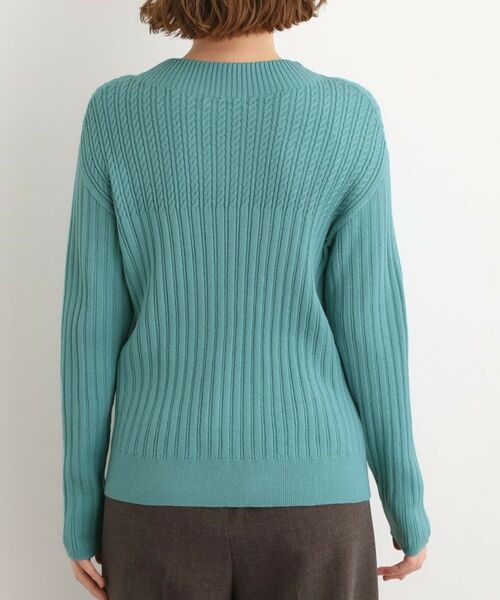 grove / グローブ ニット・セーター | 【石川梨華さん着用】ミニケーブルニット【毛玉軽減/洗える】 | 詳細28