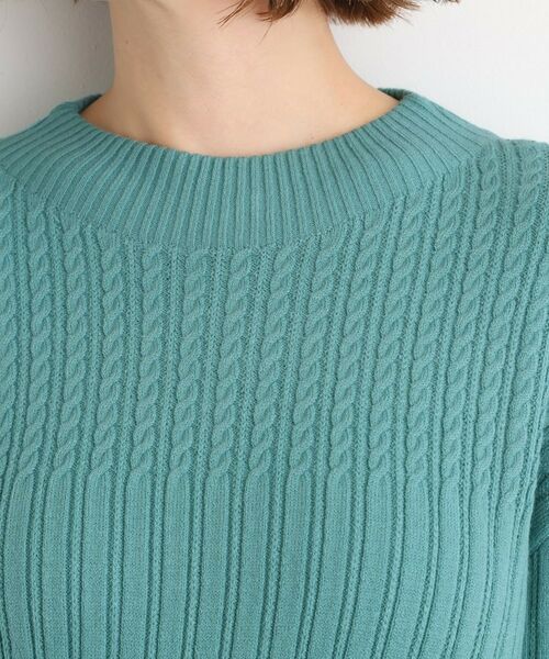 grove / グローブ ニット・セーター | 【石川梨華さん着用】ミニケーブルニット【毛玉軽減/洗える】 | 詳細29