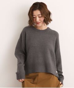 grove / グローブ ニット・セーター | 【石川梨華さん着用】【洗える】レイヤードにもおすすめ！サイド釦ニット