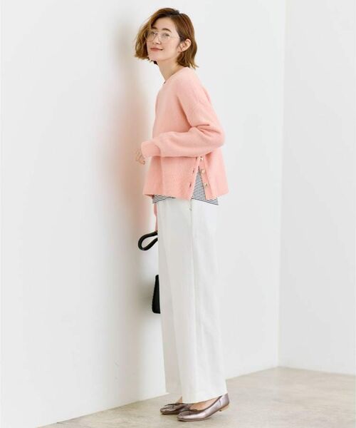 grove / グローブ ニット・セーター | 【石川梨華さん着用】【洗える】レイヤードにもおすすめ！サイド釦ニット | 詳細18