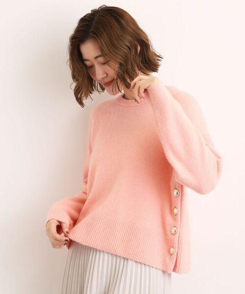grove / グローブ ニット・セーター | 【石川梨華さん着用】【洗える】レイヤードにもおすすめ！サイド釦ニット | 詳細19