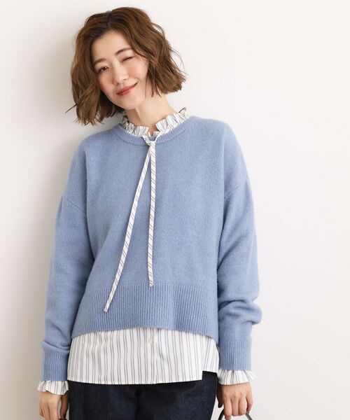 grove / グローブ ニット・セーター | 【石川梨華さん着用】【洗える】レイヤードにもおすすめ！サイド釦ニット | 詳細27