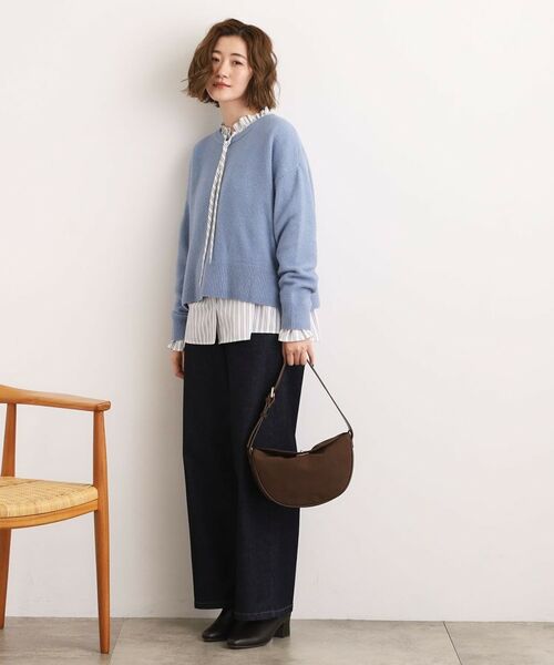 grove / グローブ ニット・セーター | 【石川梨華さん着用】【洗える】レイヤードにもおすすめ！サイド釦ニット | 詳細28