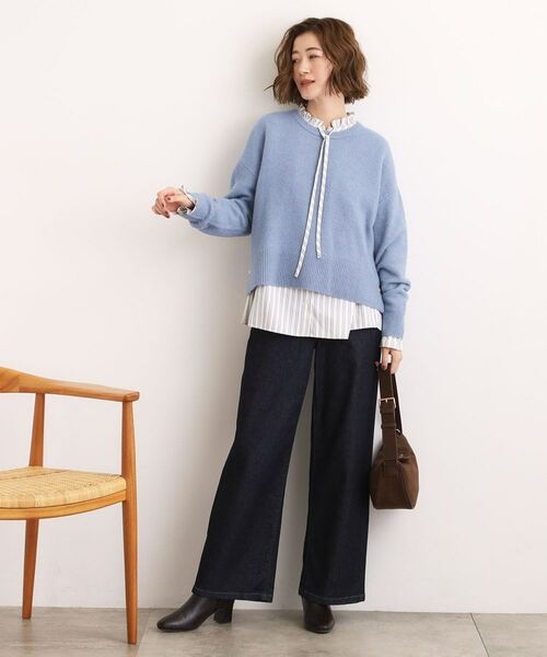 grove / グローブ ニット・セーター | 【石川梨華さん着用】【洗える】レイヤードにもおすすめ！サイド釦ニット | 詳細29