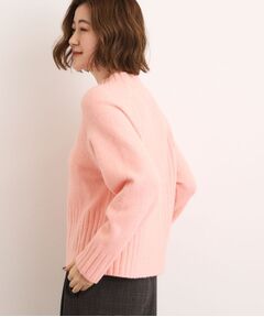 grove / グローブ ニット・セーター | 【石川梨華さん着用】【洗える】バックリブ切替ニット