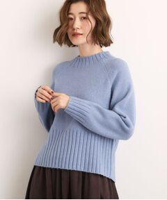 grove / グローブ ニット・セーター | 【石川梨華さん着用】【洗える】バックリブ切替ニット