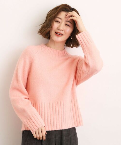 grove / グローブ ニット・セーター | 【石川梨華さん着用】【洗える】バックリブ切替ニット | 詳細22