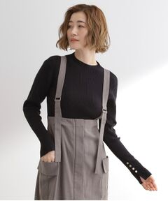 grove / グローブ ニット・セーター | 【吸湿発熱／帯電防止】ハイネックリブプルオーバー