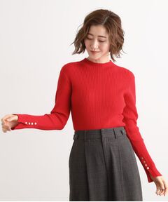 grove / グローブ ニット・セーター | 【吸湿発熱／帯電防止】ハイネックリブプルオーバー