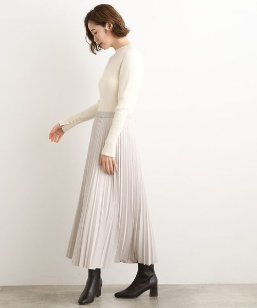 grove / グローブ ニット・セーター | 【吸湿発熱／帯電防止】ハイネックリブプルオーバー | 詳細15